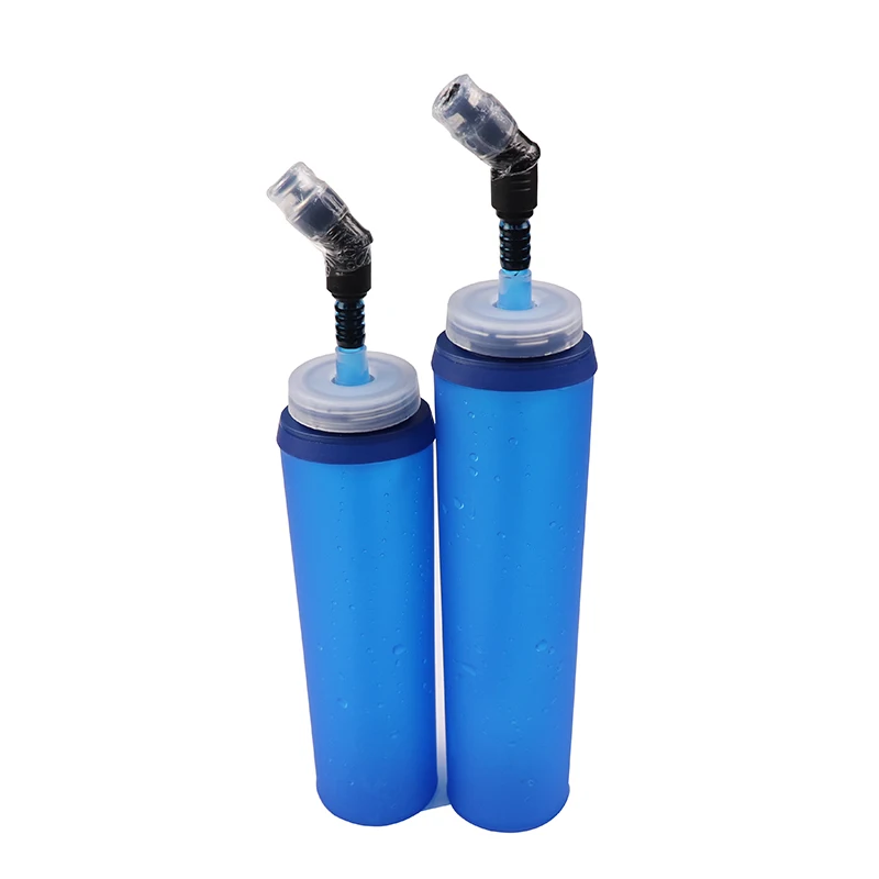 hot sale high quality 250ml collapsible BPA free outdoor sport drinking  foldable water bottle