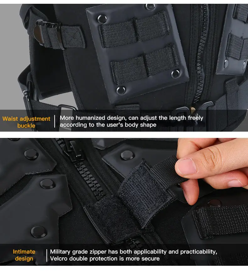 High Quality Security Guards Safety Custom Weight Plate Carrier Tactical Modular Belt Vest