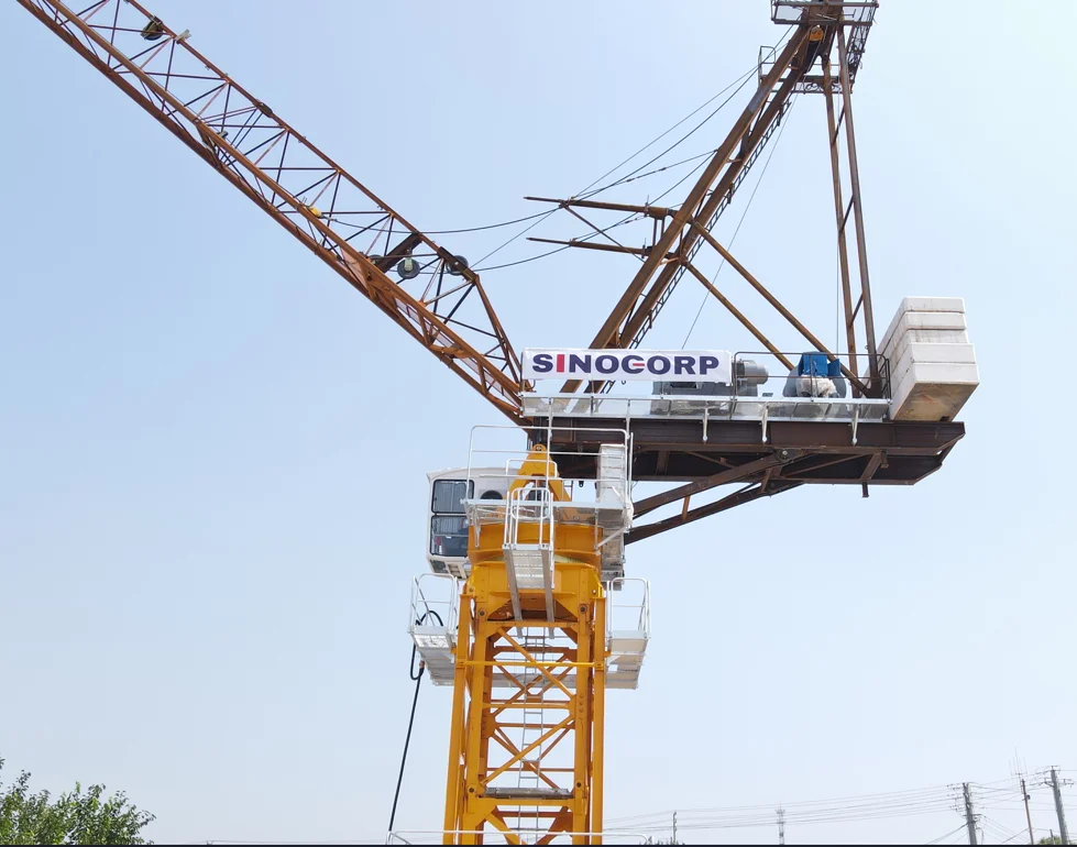 Башенный кран Sinocorp QTD 4020-6T высокого качества