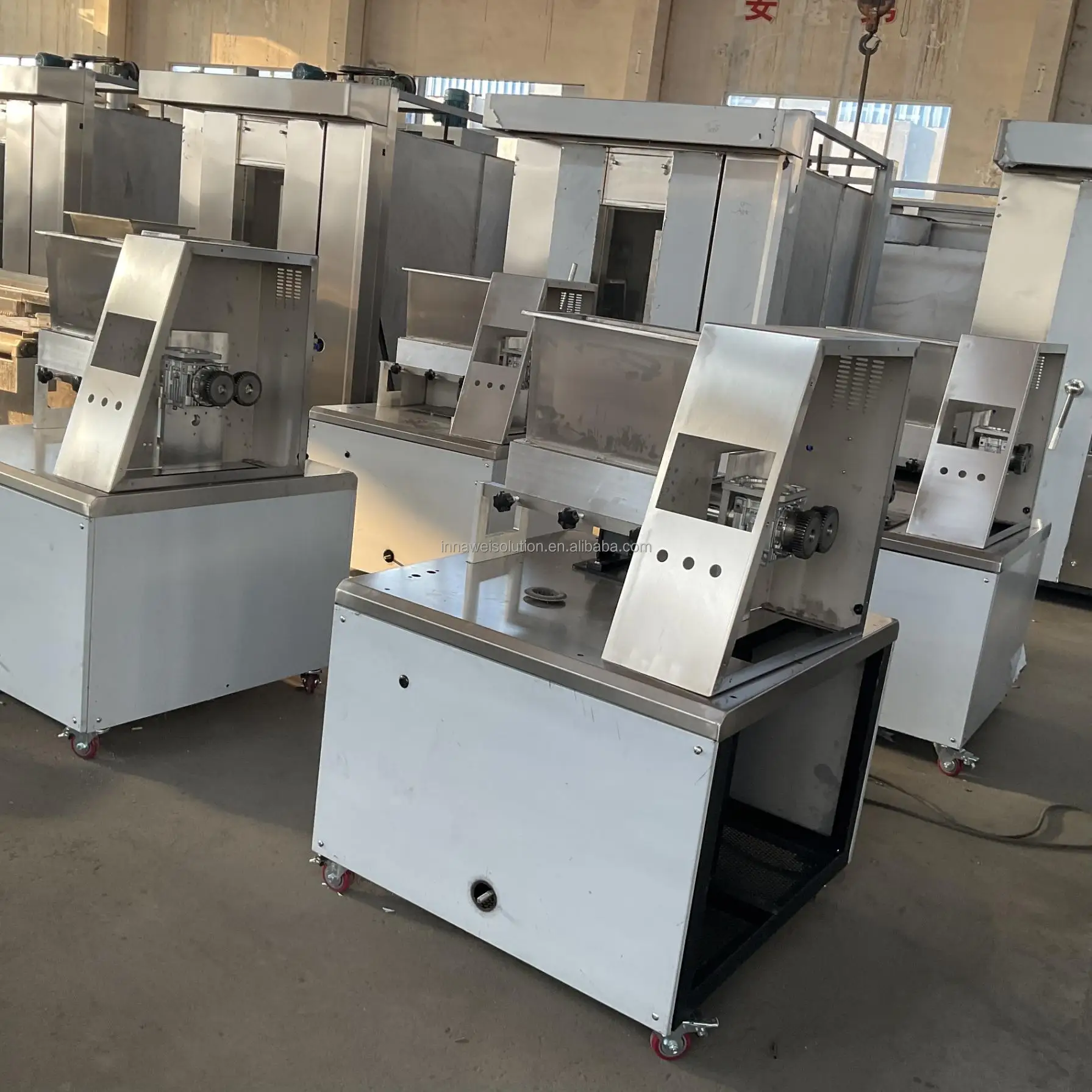 Multi-functional cake depositor machine  cup cakes making machine  muffin  swiss roll make machine