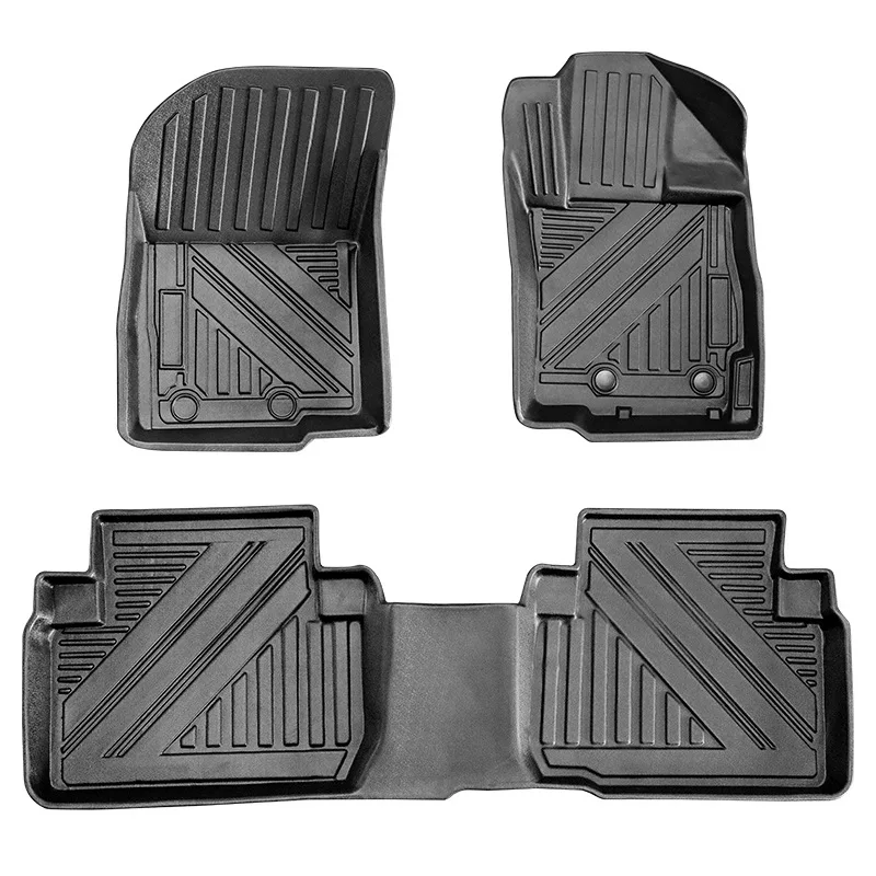 Full Set 3D Car Floor Mats Exterior Accessories Auto Parts Novelty Luxury Tpr TPE Rubber Car Mats For Mitsubishi outlander