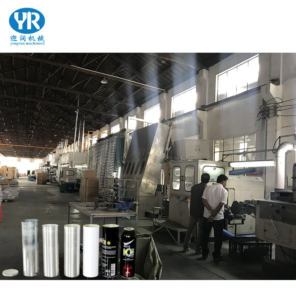 
Aluminum Aerosol Cans Making Machines Production Line 