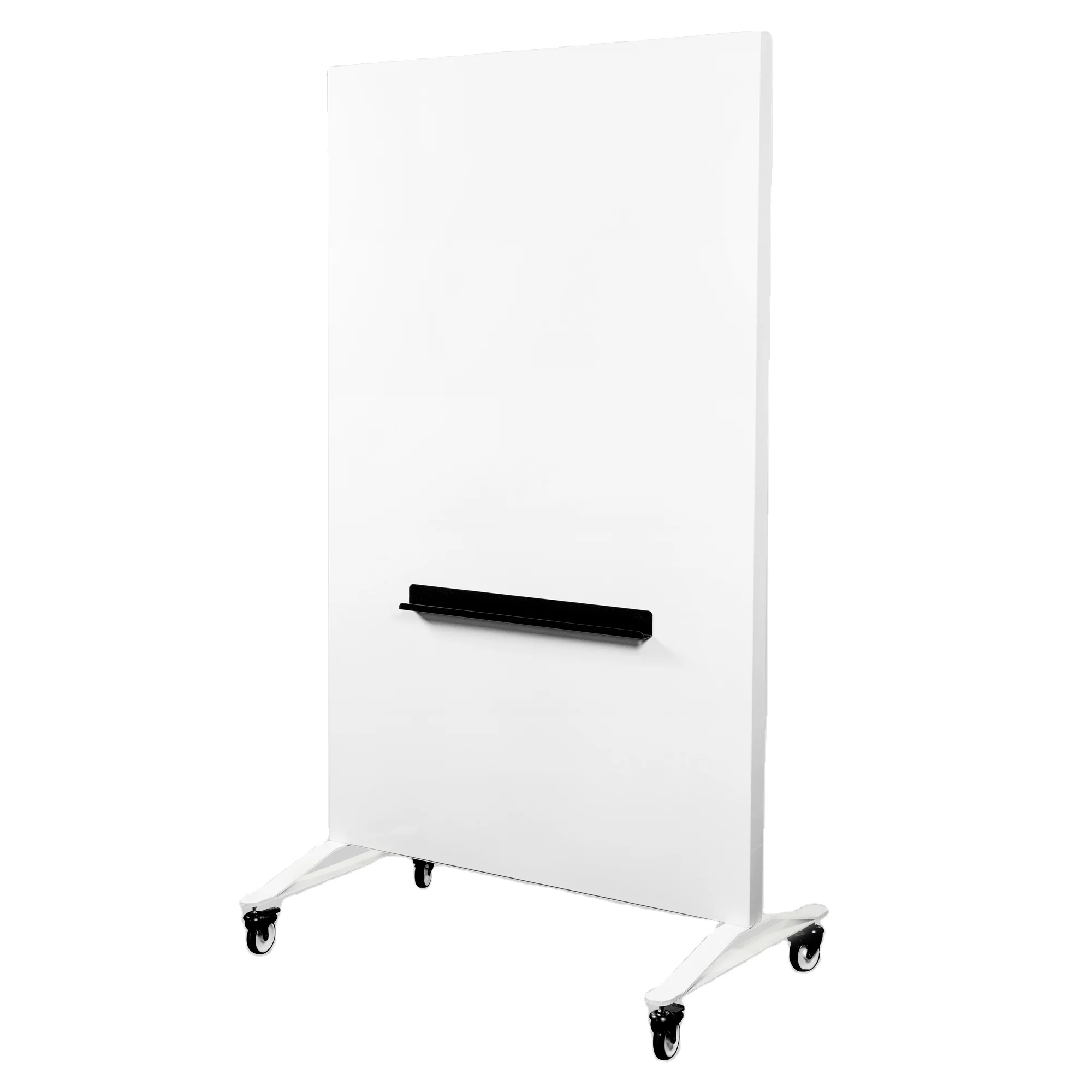 Wholesale Mobile Magnetic Dry Erase Writing White Board With Movable Metal Castors For School