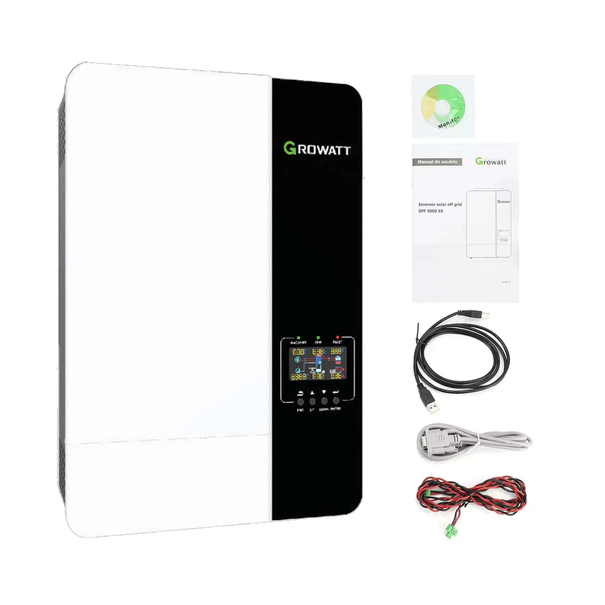 12v 48v 3kw 5kw 10kw 10 Best High Frequency Pure Sine Wave Power Solar Grid Inverter
