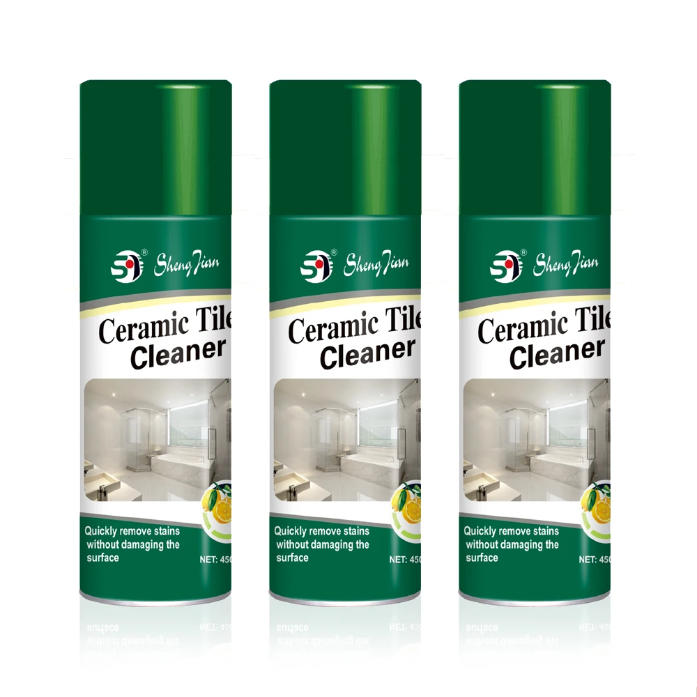 Portable Disposable Ceramic Tile Cleaner in Liquid Spray Effective for Marble Tiles and Bathroom Cleaning Detergent Flooring