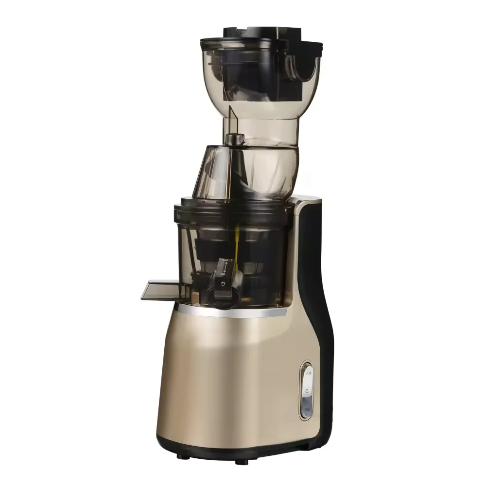 Jewin Smart Food Processor High Juice Rate Cold Press Slow Juicer with Easy Clean Big Feeding Mouth for Fresh Juice