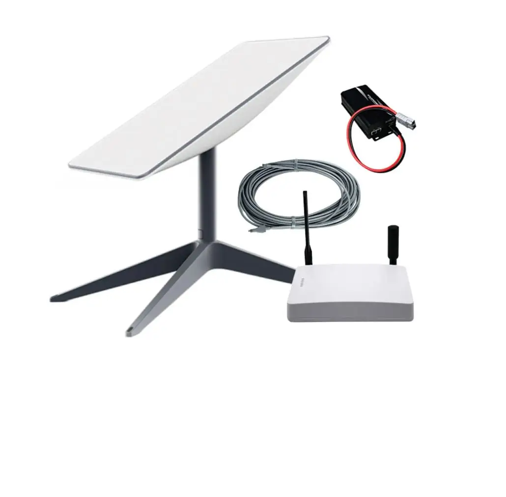 Комплект спутниковой антенны Starlink V2 2-го поколения с маршрутизатором Starlink