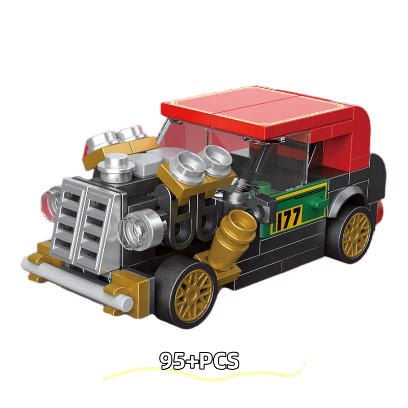 High-Tech Building Bricks Tour Bus Model Car Building Block Sets Educational Toys For Kids