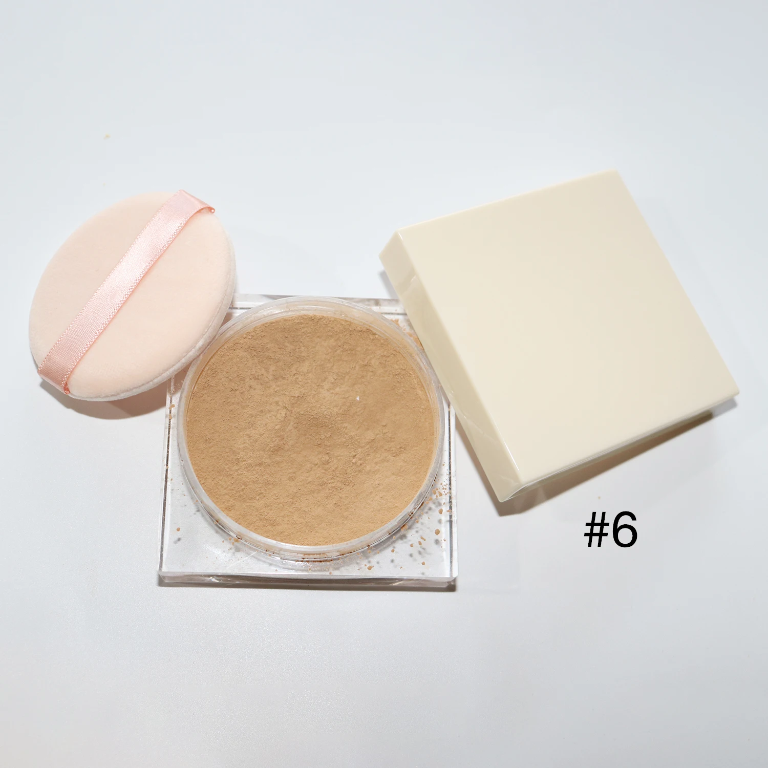 Private Label Custom14 Colors Matte Loose Powder Wholesale Whitening Natural Makeup Loose Powder Oil Control Setting Powder