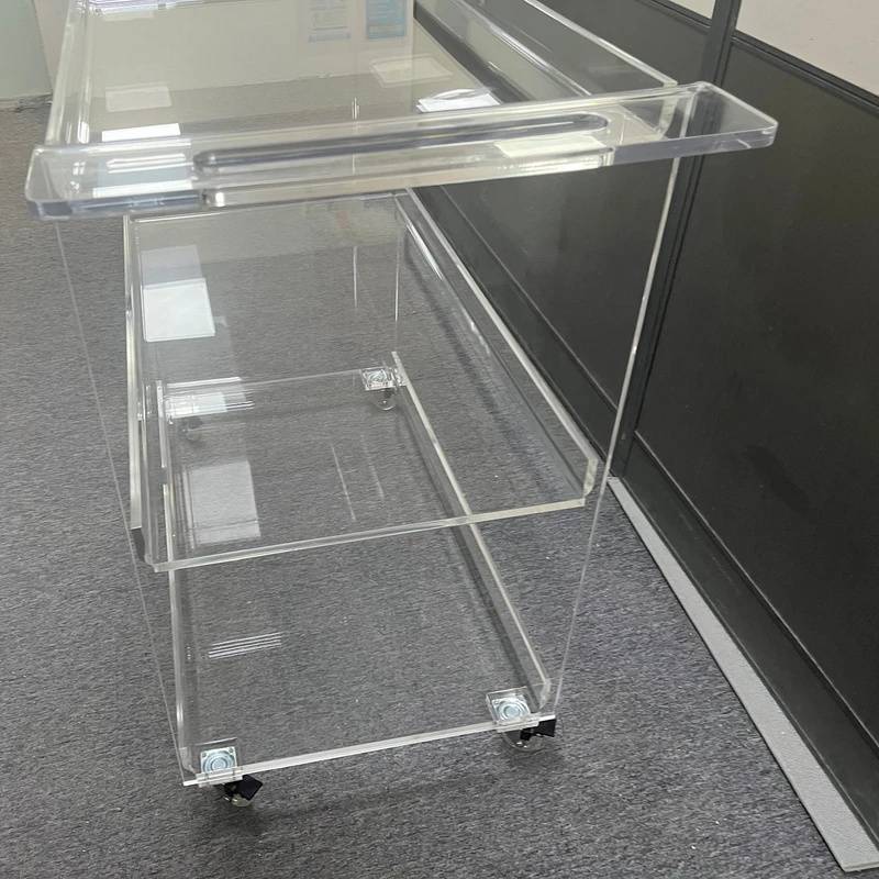 Acrylic coffee table transparency rectangle coffee table