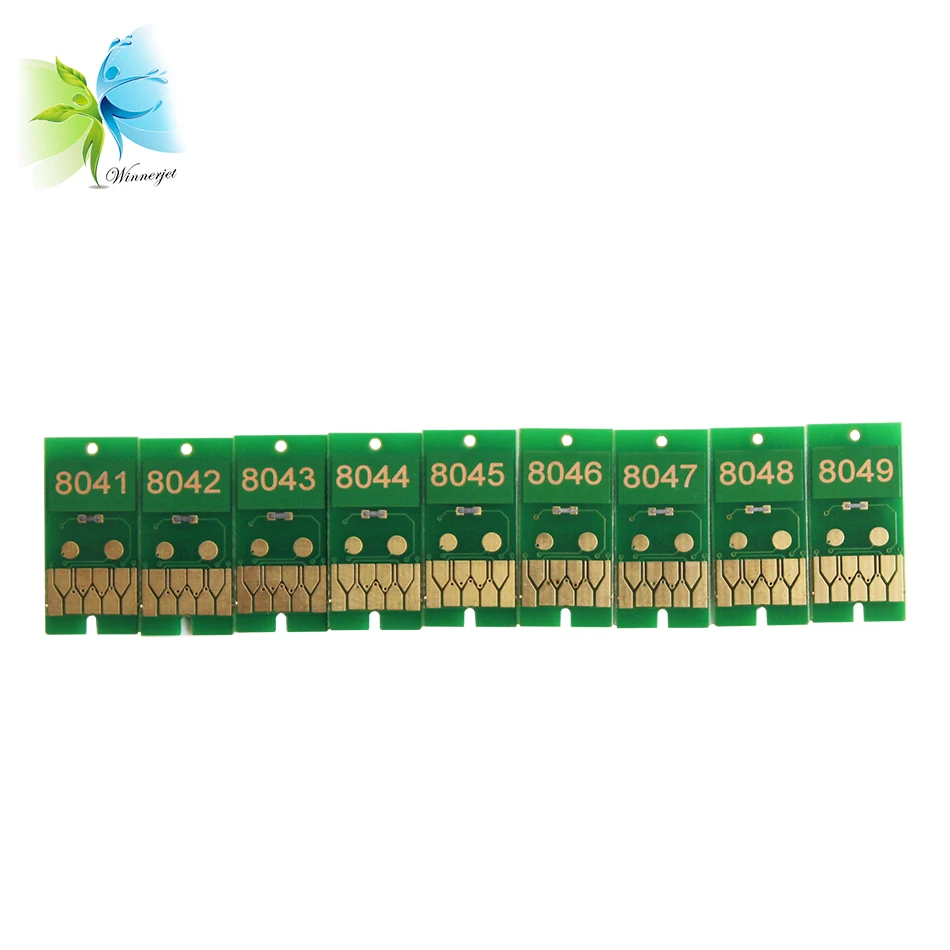 Winnerjet T8041-T8049 чип одноразового использования для принтера EPSON SureColor p6000 p7000