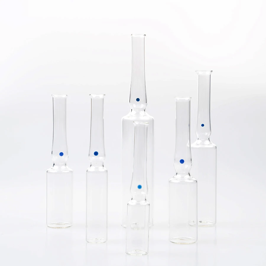 High Quality Glass Ampoule Bottles Durable Ampoule Glass Tubes for Laboratory and Medical Use