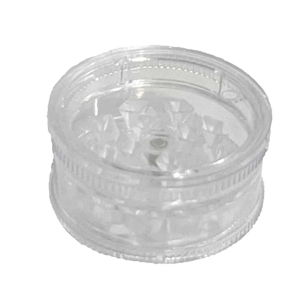 2024 Premium Mini Magnetic Plastic Tobacco Herb Grinder 42MM 3Layer Spice Grinder Sharp Shark Teeth Herbal Crusher Miller