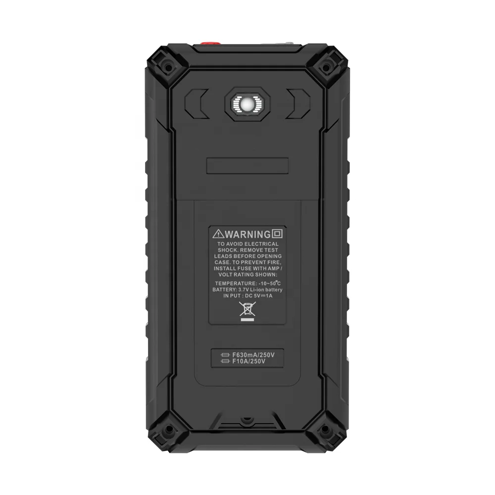 GVDA Smart Multitester 9999 counts LCD Color Display DC AC Voltage Current True RMS Multimetro Rechargeable Digital Multimeter