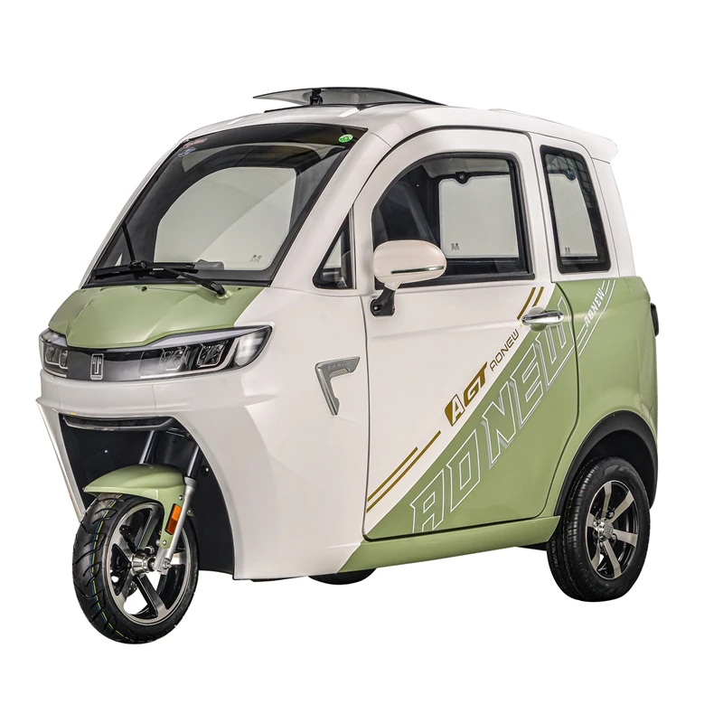 EEC COC approved 60V1500W 58Ah battery 3 wheel 2 seater mini ev electric car