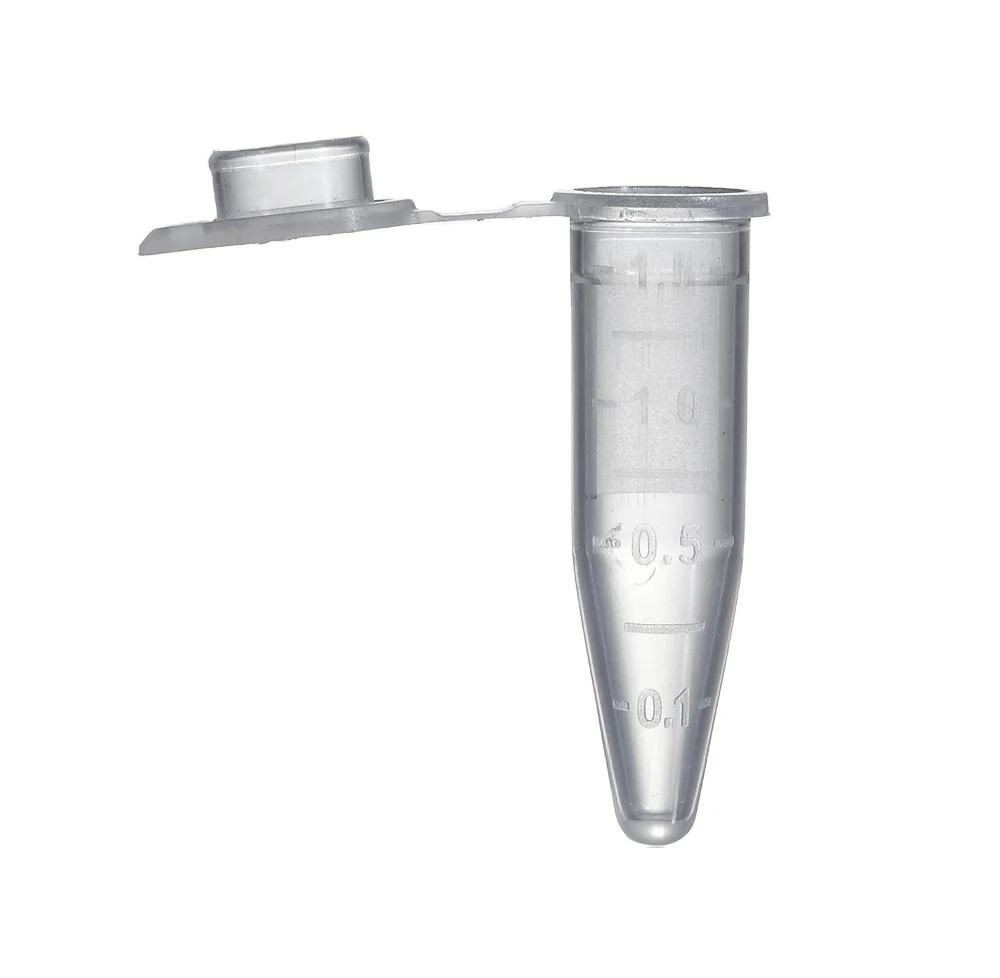 Лабораторные одноразовые пластиковые центрифуги 0,5 мл/1,5 мл/2,0 мл/5,0 мл