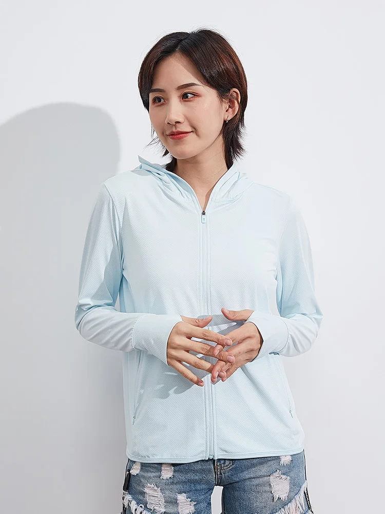 Customized new breathable stretch wear resistant fabric sun protection clothing