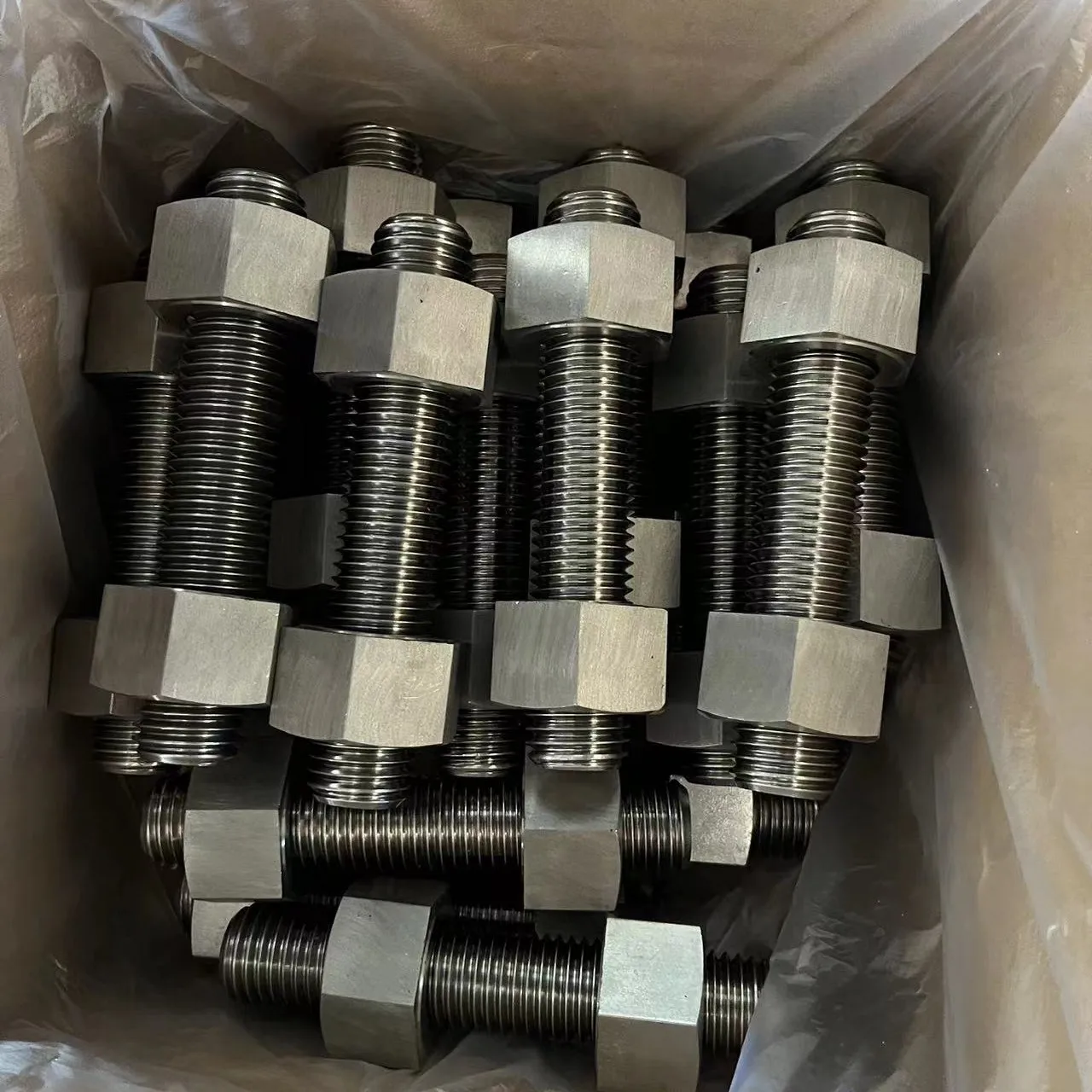 Special Material Fastener C276 A193 B8M A453 Grade 660 Full Thread Stud Bolt DIN 976