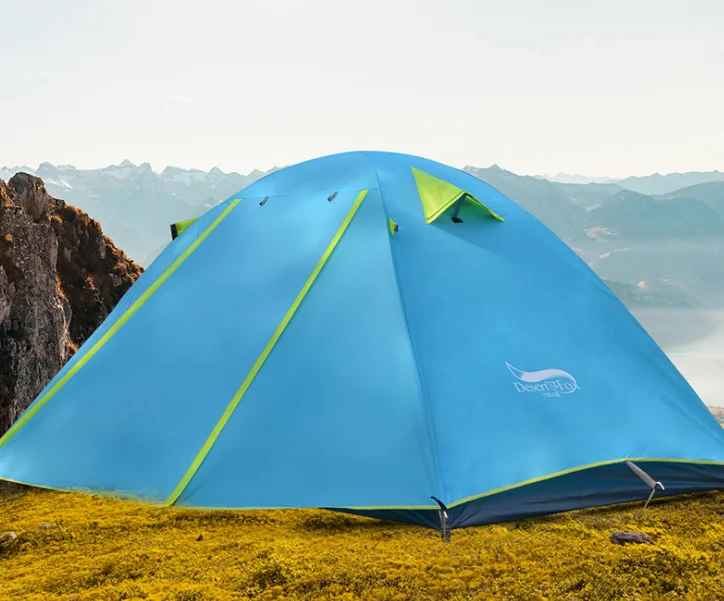 
Promotional 3-4 Person Shelter Winter Big inflatable tents for camping 