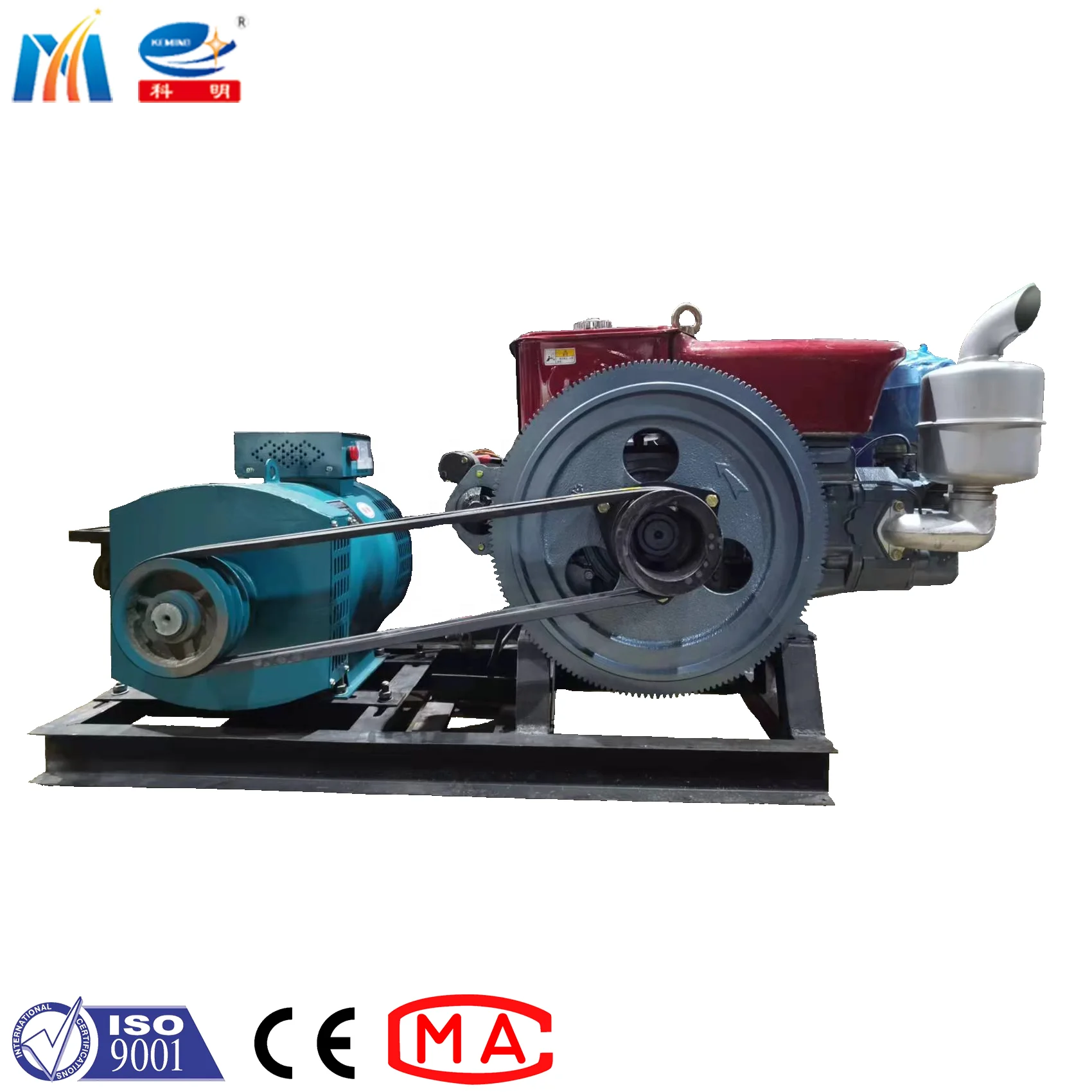 Good Performance KEMING Diesel Generator to Generate Power for shotcrete Machines