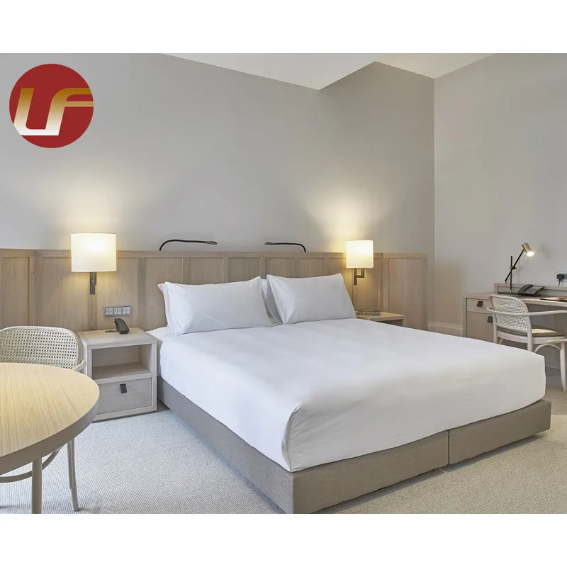 Hotel Furniture Project Contractor Wooden Bedroom Set Apartment Villa Furniture Set
