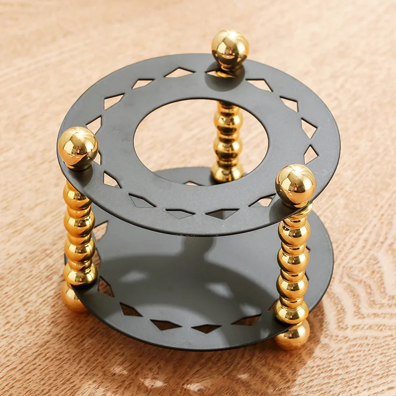 Black And White Sun City Aromatherapy Lamp Iron Aromatherapy Furnace Essential Oil Candle Lamp Furnace Incense SPA