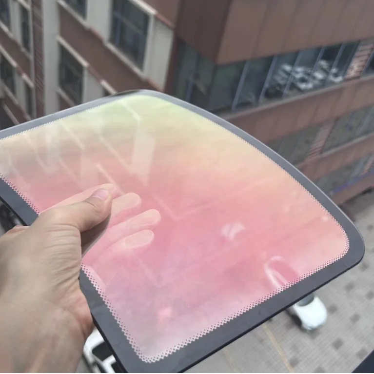 High quality windscreen tint solar green red color changing UV blocking car windshield chameleon tint