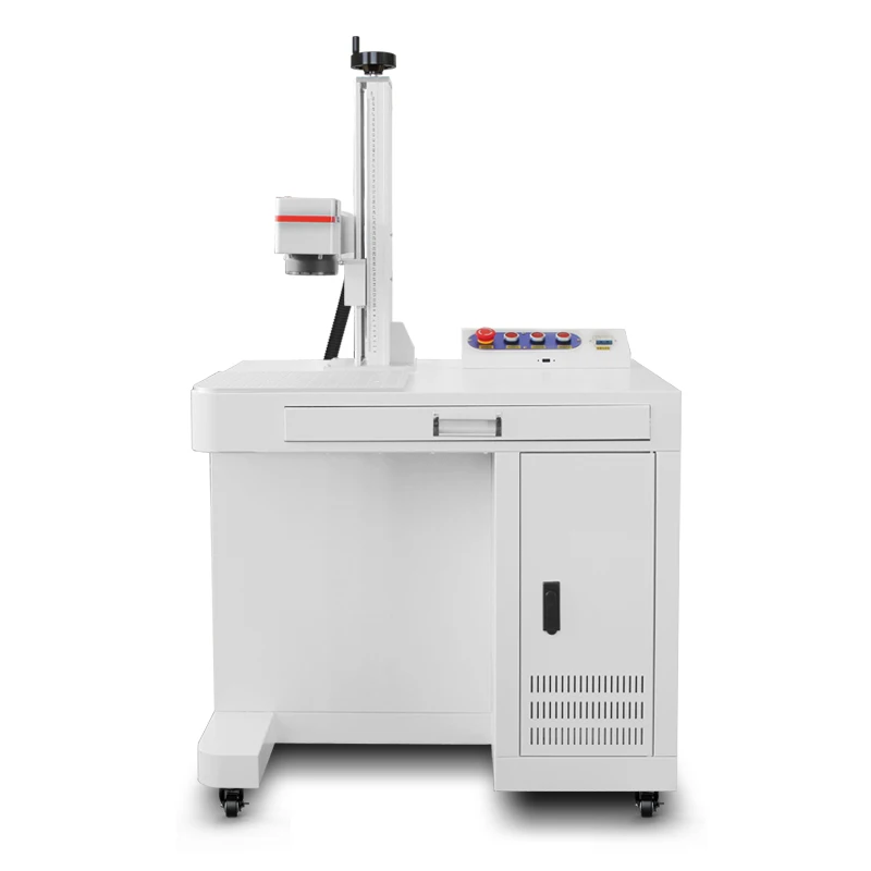 Fiber Laser Marking Machine 100w Gold Silver Copper Steel Marking Etching Cutting Machine