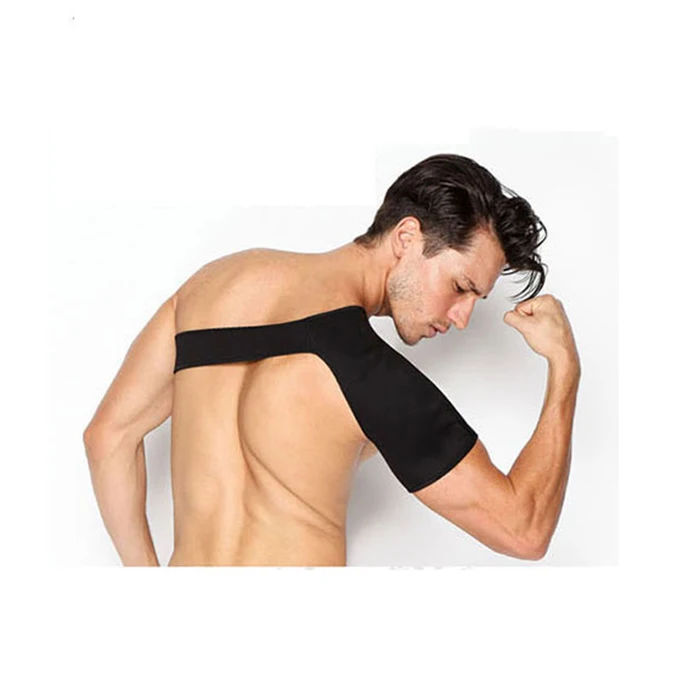 2024 sports protective gear elastic recovery adjustable neoprene compression orthopedic shoulder back brace