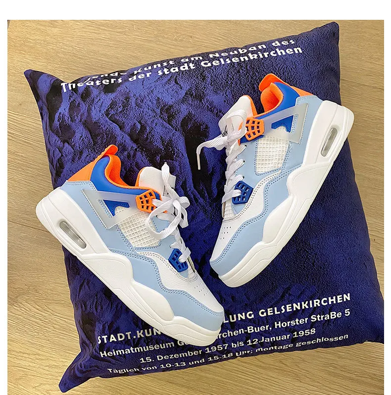 Hot Sale Designer Shoes Sneakers Custom Logo Basketball Style Shoes Couples Fashion Sport Basketball Shoes