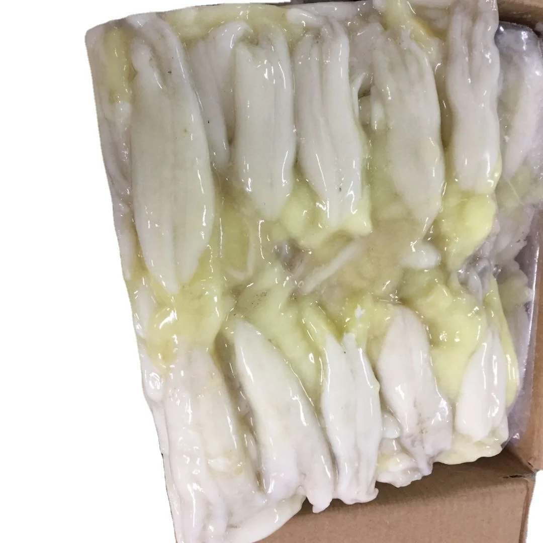 frozen squid roe organ in block