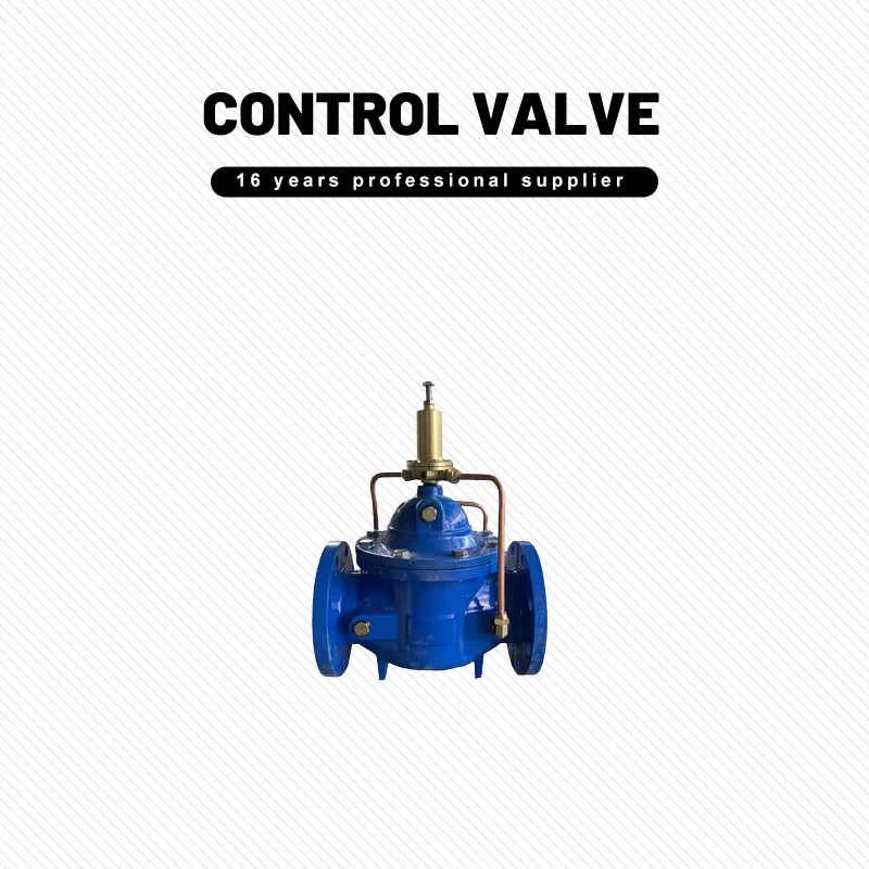Factory Direct Diaphragm Multifunctional Water Pump Control Valve Hydraulic Water Pump Control Valve Cast Steel Control Valve