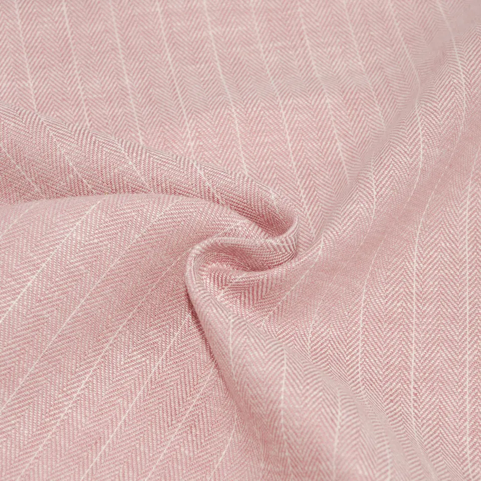 Женская одежда, хорошая усадка на дворе, Смешанная льняная ткань из вискозы для костюма