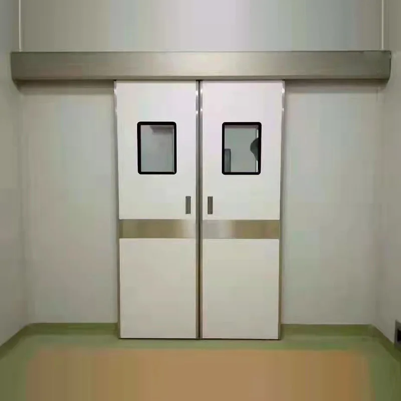 Manufacturer Modern Design Security Stainless Steel Automatic Electric Sliding Door For Clean Room