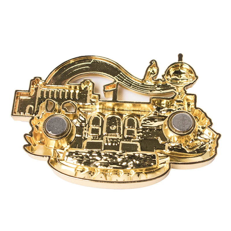 Custom Oman Zinc Alloy 3D Fridge Magnets,Wholesale Metal Oman Tourist Souvenir Fridge Magnet