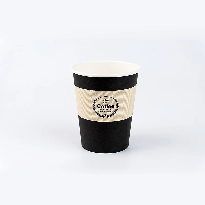 Food grade 8oz paper cup price design customized disposable manufacturer various size hot cocoa cups coffee single wall cup