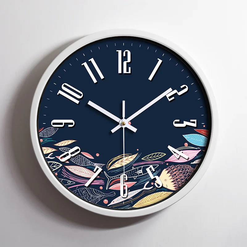 12 inch large industrial different types of wall clock radio controlled