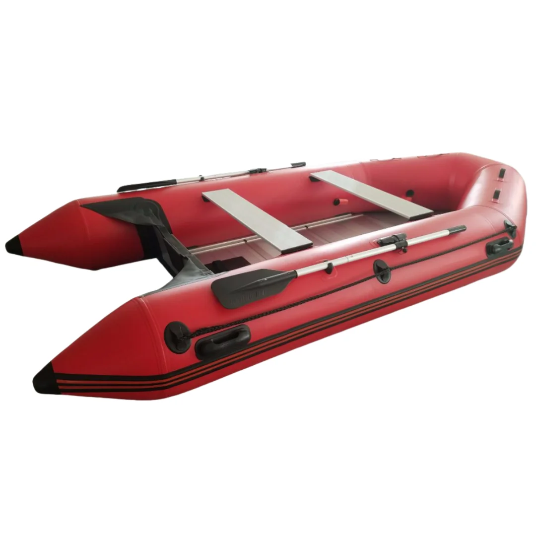 High Speed PVC Inflatable boat Rowing Boat Rigid Hull Inflatable Boat For Sale