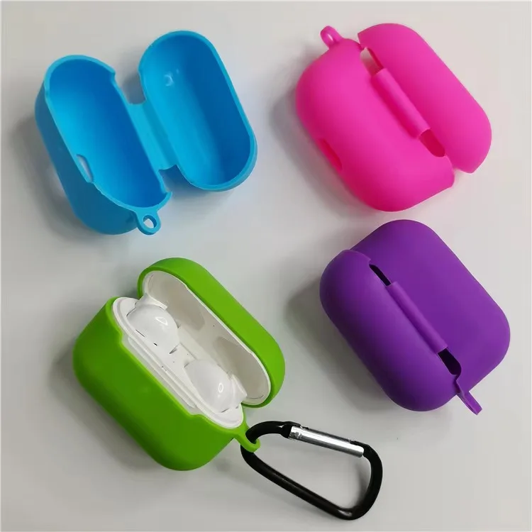 Силиконовые Airpods Pro2 чехол для беспроводных наушников противоударный 2/3