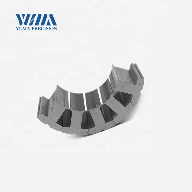 OD77mm Professional custom and product High precision motor rotor and stator laminated iron core for Machine tool motor