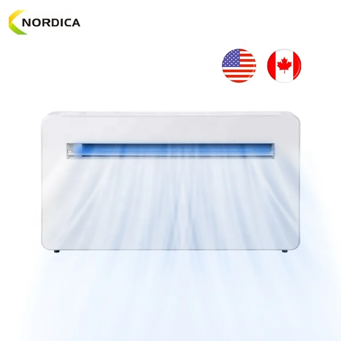 DC inverter wall-mounted air conditioner monoblock air conditioner without external unit 1000btu with heating and cooling
