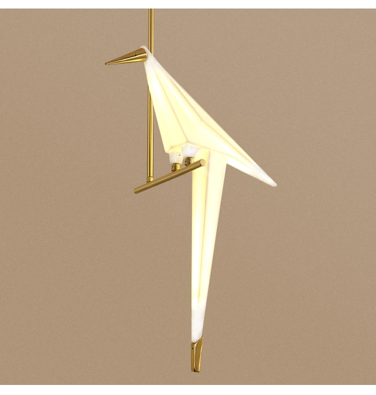 Industrial style Nordic  chandelier lighting  home decor Restaurant lamp dining room Nordic bedside simple bird pendant light