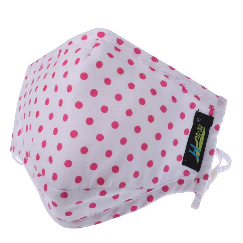 Antipollution Pollen Pm 2.5 Dust Mouth Cover Cotton Fabric N95 Electric Face Mask with OEM Logo