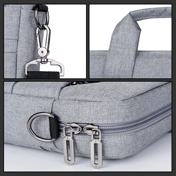 Oem Odm Custom Logo Polyester Briefcase Computer Businesssleeve Shoulder Messenger Bag Laptop Bags Covers For Men Women Ladies