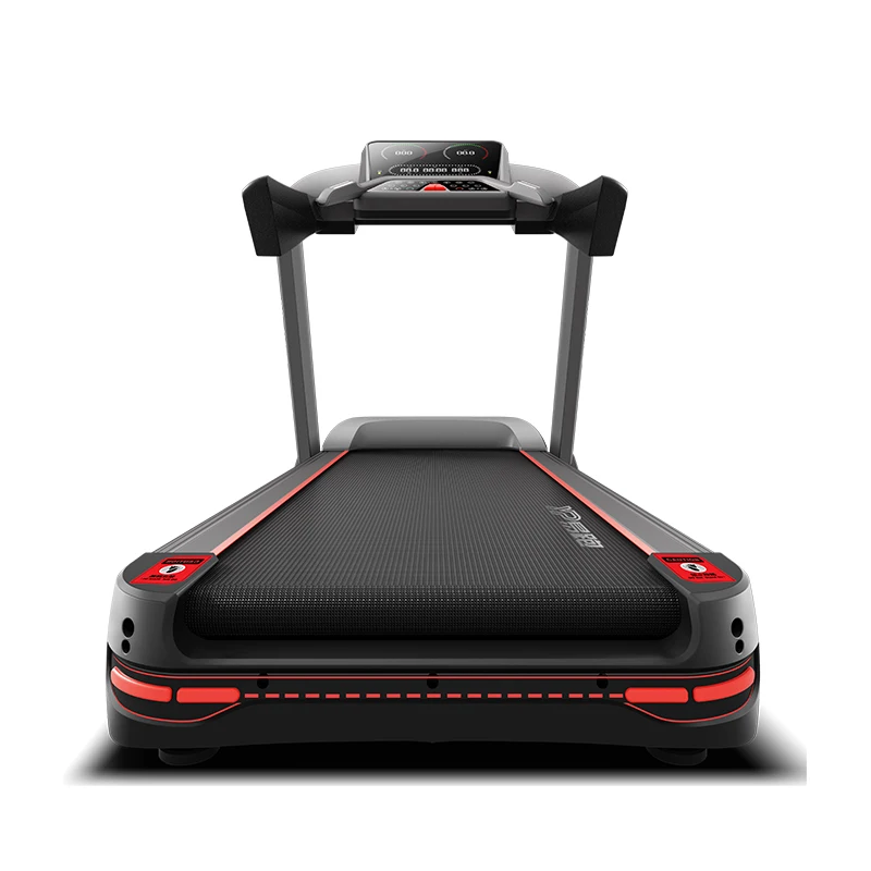YPOO AC motor semi commercial treadmill android china treadmill factory treadmill gym sports 52CM running machine with  APP