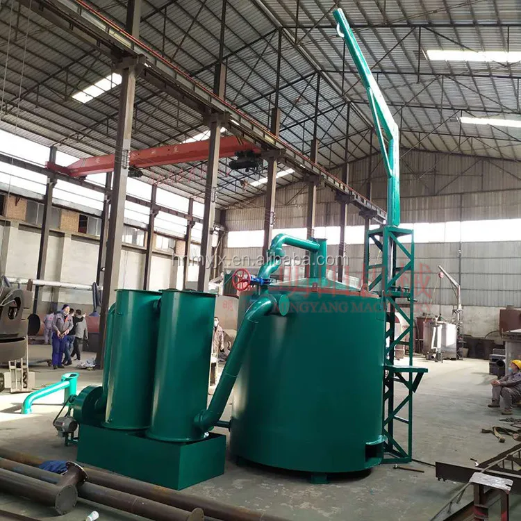 Подъемная машина для производства угля, печь для бамбукового угля, печь для непрерывного угля, ретортная печь