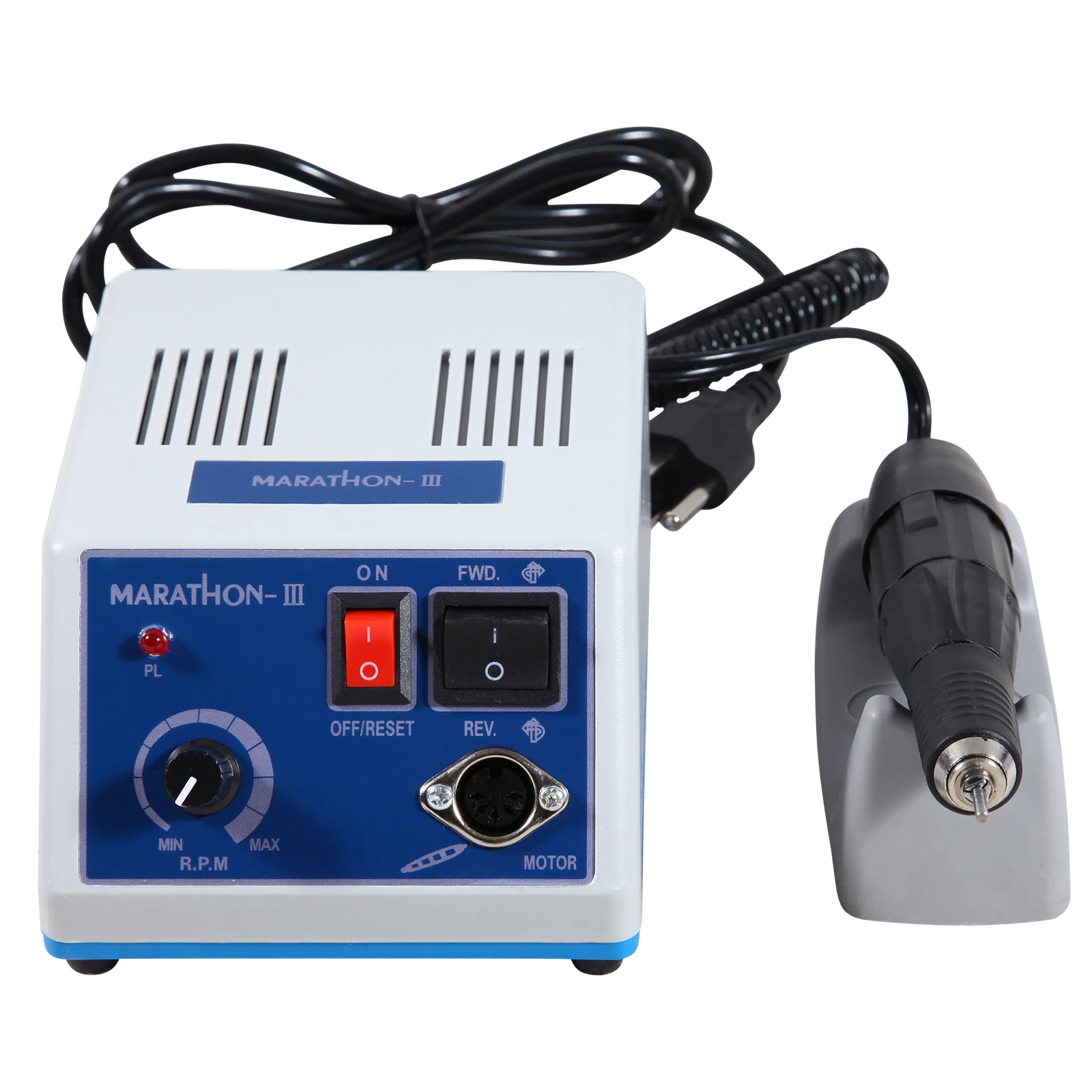 Dental Lab Electric Micromotor N3 Marathon Machine  & 35K RPM Handpiece Polisher Unit Polishing Kit 110V/220V