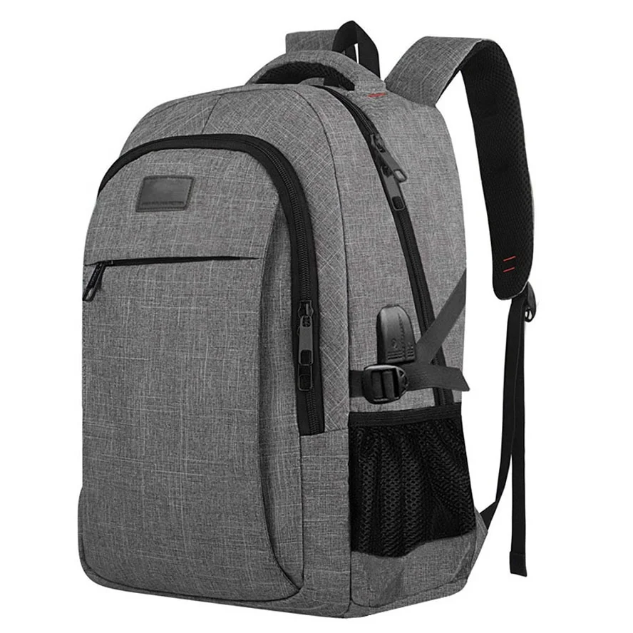 Amazon Hot Sale  Multifunctional Large Capacity  Polyester Fabric School Travel Bag Backpack