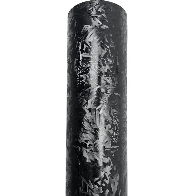 Matt Forged Carbon Glass Black Adhesive Vinyl for Motorcycle Car Sticker Decals for Vehicle Sticker on the Hood Wrapping Foil
