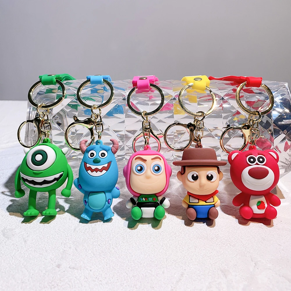 Клавишный брелок с тремя глазами